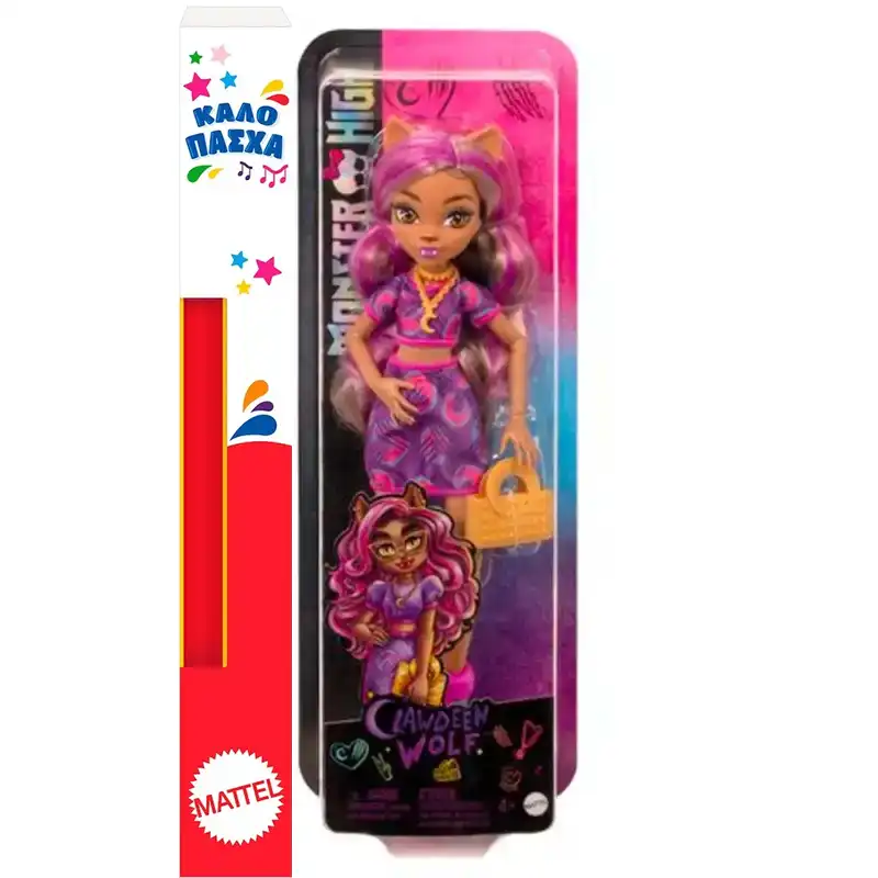 Mattel Λαμπάδα Monster High Κούκλα HRC12 (HKY75)
