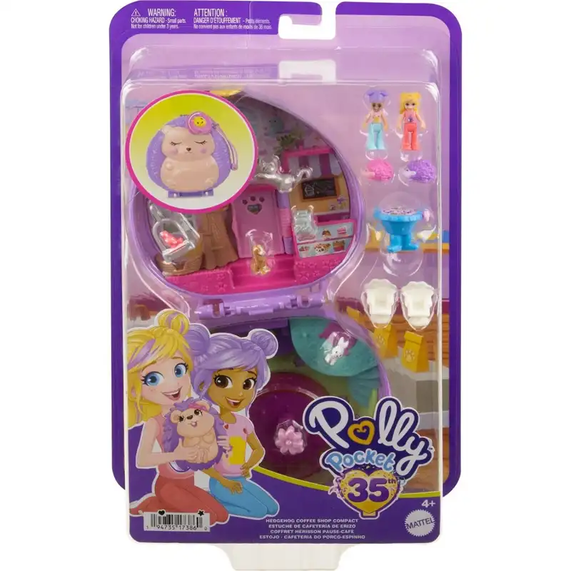 Mattel Polly Pocket Seaside Puppy Ride Compact FRY35 (HRD37)