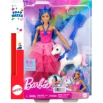 Mattel Λαμπάδα Barbie Princess Sapphire Unicorn 65th Anniversary (HRR16)