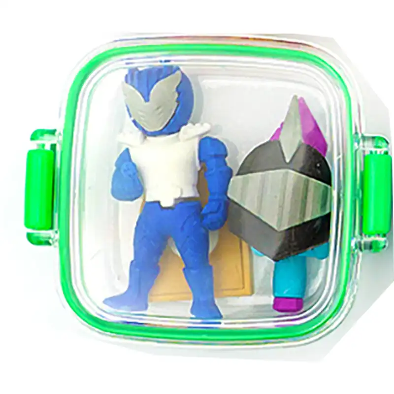 Qihao Fancy Erasers in Lunchbox: Superhero (QH-8610)