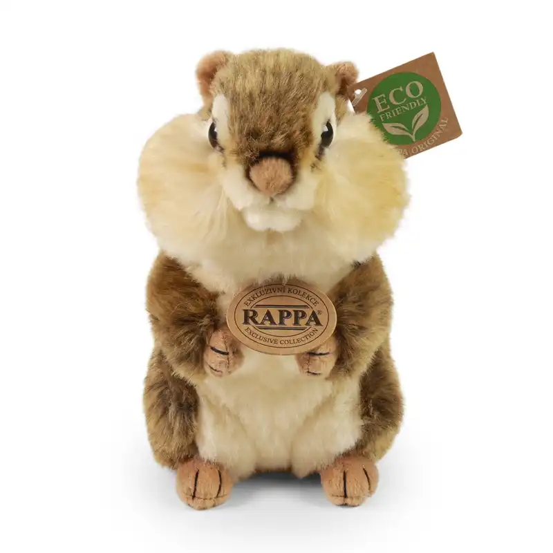 Rappa Λούτρινο Σκιουράκι Chipmunk 20 εκ. Eco-Friendly (231429)