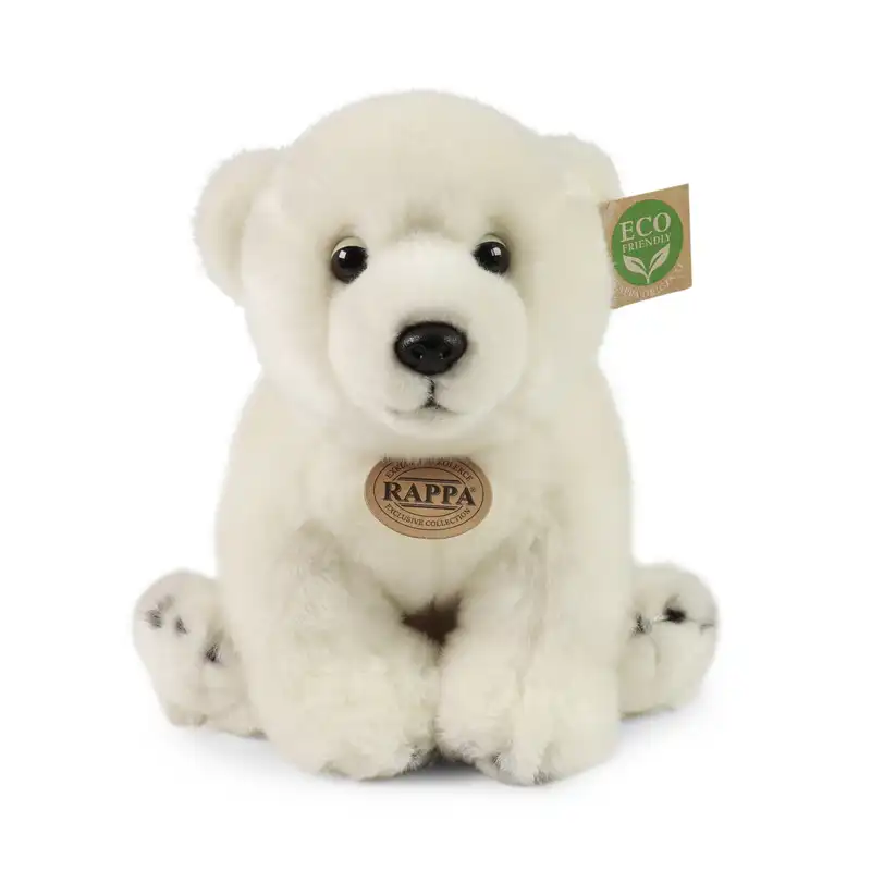 Rappa Λούτρινη Πολική Αρκούδα 25 εκ. Eco-Friendly (231443)