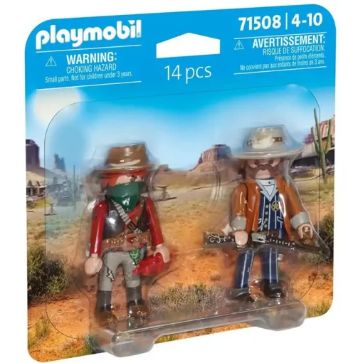 Playmobil DuoPack Σερίφης και Ληστής (71508)
