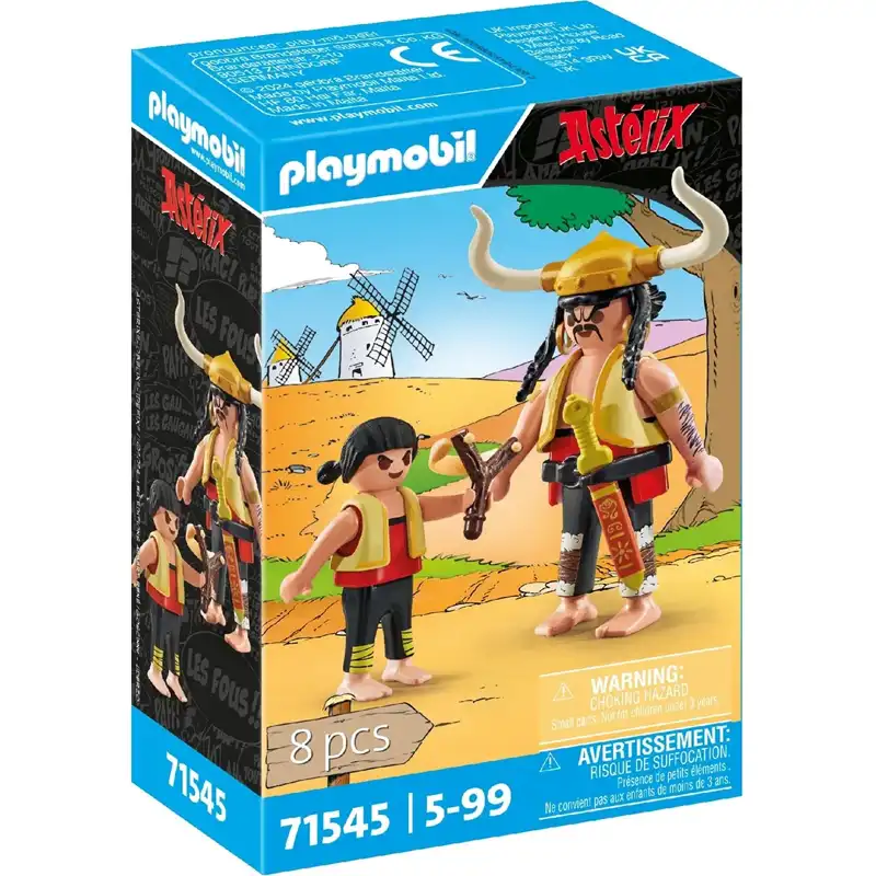 Playmobil Asterix: Κρεμυδόσουπον Υ Τύρον (71545)
