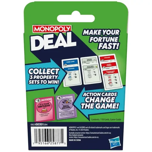Hasbro Επιτραπέζιο Monopoly Deal (G0351)