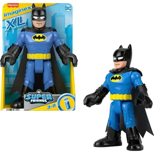 Mattel Imaginext DC Super Friends Batman XL Toy 10-Inch GPT41 (HXH33)