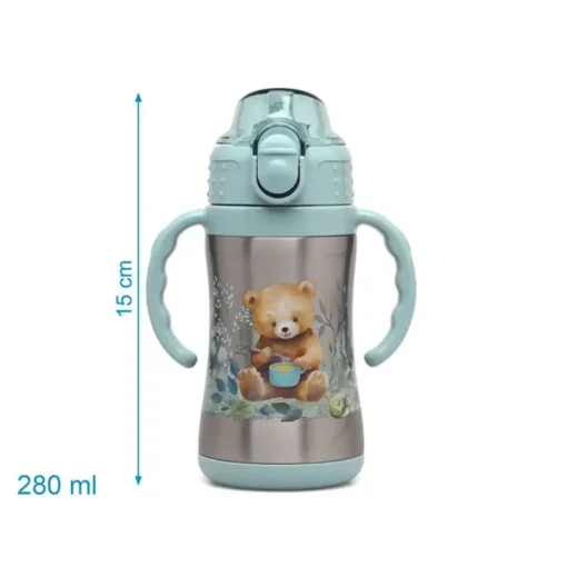 Παγούρι Θερμός με Λαβές Little Bear 280ml.6+Μ